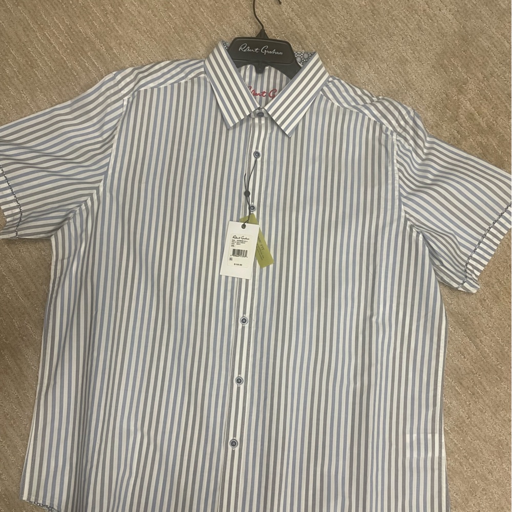NWT Robert Graham 2XL button down